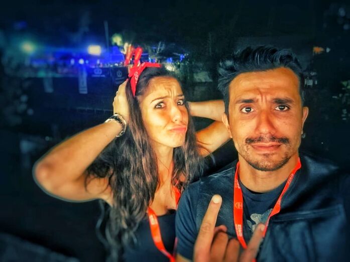 Marco Costa e Tânia Bernardo