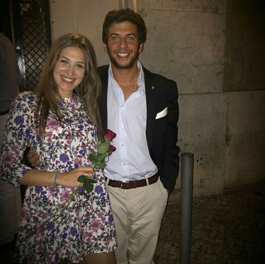  Inês Guerra Vargas, noiva de Francisco Rodrigues dos Santos (CDS-PP)