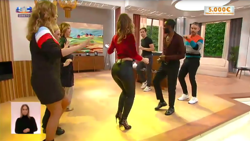 Cristina Ferreira, sic, programa da cristina, kizomba, dança, segredo