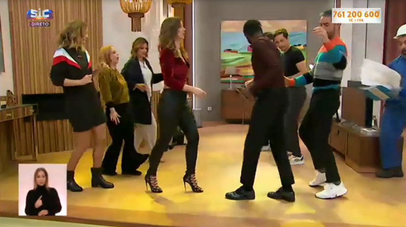 Cristina Ferreira, sic, programa da cristina, kizomba, dança, segredo