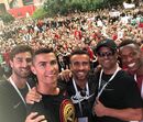 Cristiano Ronaldo e Hugo Aveiro