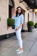 Camisa azul - Street Style