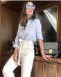 Camisa azul - Street Style