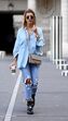 Camisa azul - Street Style