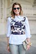 Camisa azul - Street Style