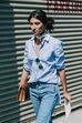 Camisa azul - Street Style