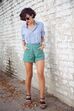 Camisa azul - Street Style