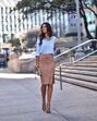 Camisa azul - Street Style