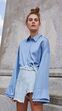 Camisa azul - Street Style