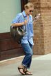 Camisa azul - Street Style
