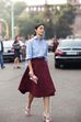 Camisa azul - Street Style
