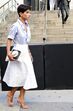 Camisa azul - Street Style