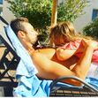 Diana Chaves e César Peixoto com a filha