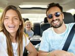 Diana Chaves e César Peixoto com a filha