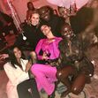 Aniversário de Edward Enninful, em Milão, com Irina Shayk