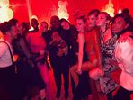 Aniversário de Edward Enninful, em Milão, com Irina Shayk