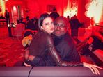 Aniversário de Edward Enninful, em Milão, com Irina Shayk