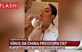 Vírus da China em Itália preocupa Cristiano Ronaldo