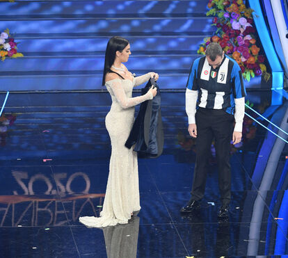 As imagens da estreia de Georgina Rodríguez no Festival de Sanremo... são de arrasar!