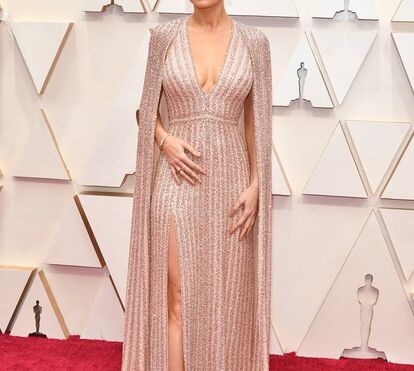 Branco, bege e rosa clarinho! Os vestidos claros que fizeram sucesso nos Óscares