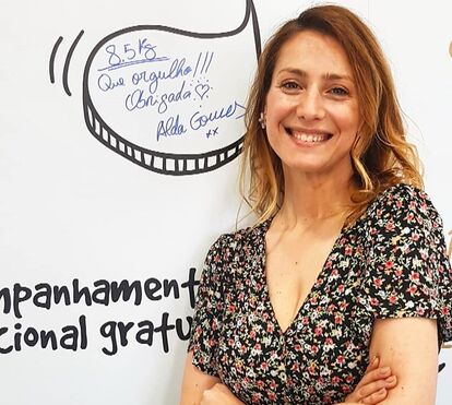 Que felicidade! Nasceu a filha de Alda Gomes