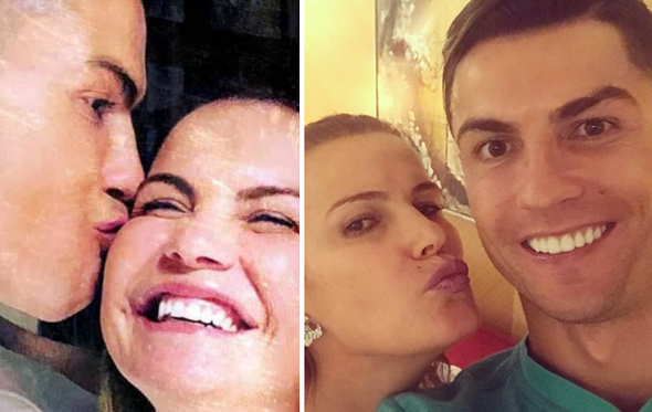 ronaldo, irmãs