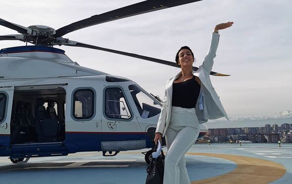 Georgina Rodríguez em Sanremo