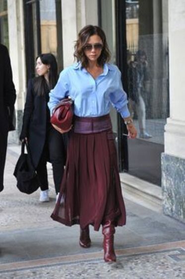 Camisa azul - Street Style