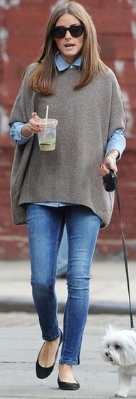 Camisa azul - Street Style