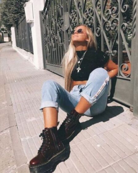 'Looks' com botas Militares 