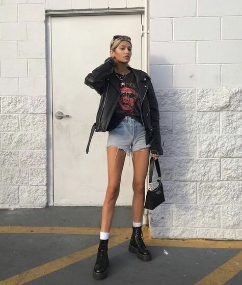 'Looks' com botas Militares 