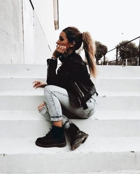 'Looks' com botas Militares 