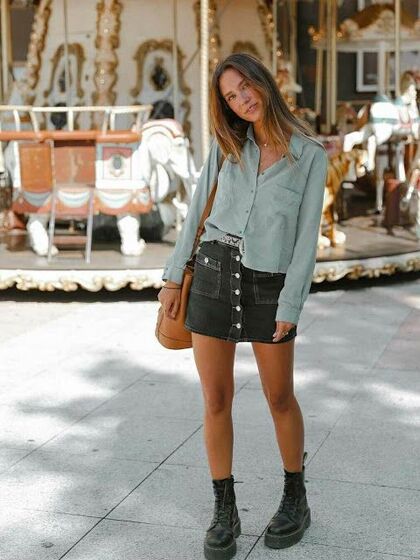 'Looks' com botas Militares 