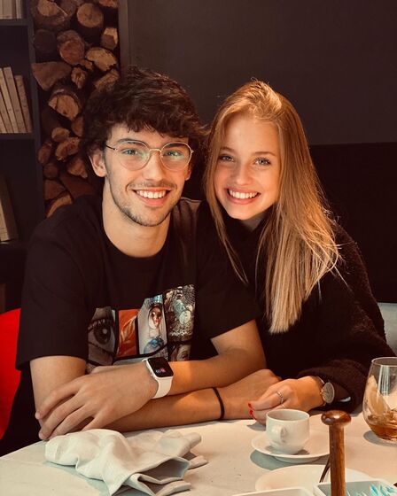 João Félix e Margarida Corceiro
