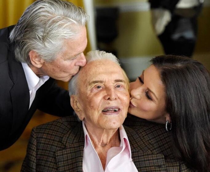 Kirk Douglas em família