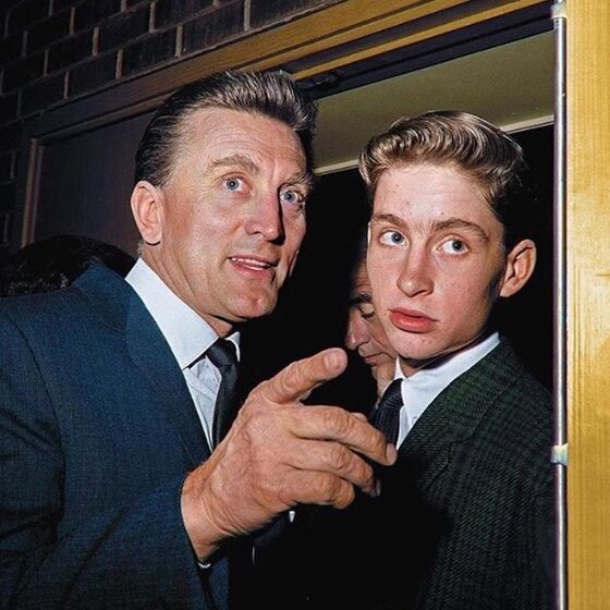 Kirk Douglas em família