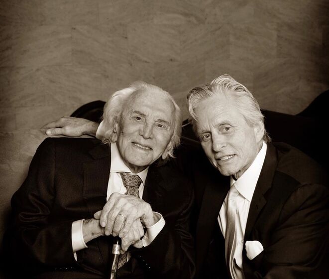 Kirk Douglas em família