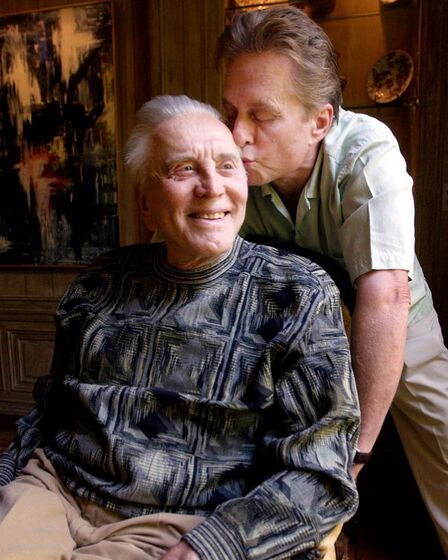 Kirk Douglas em família