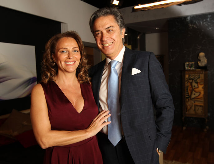 Alexandra Lencastre e Virgílio Castelo