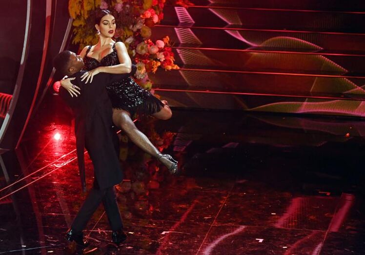 Georgina Rodríguez em Sanremo