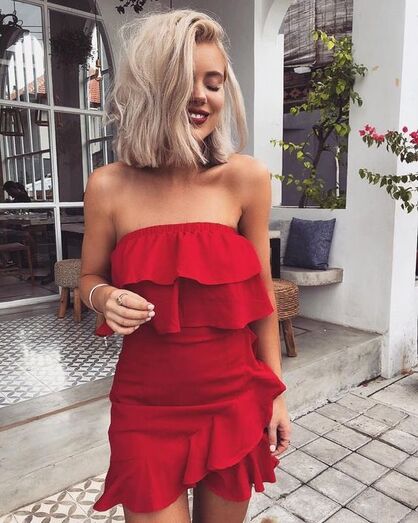 'Outfit' vermelho para o dia dos namorados