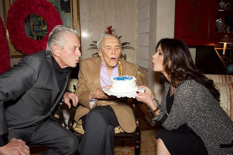 Kirk Douglas em família