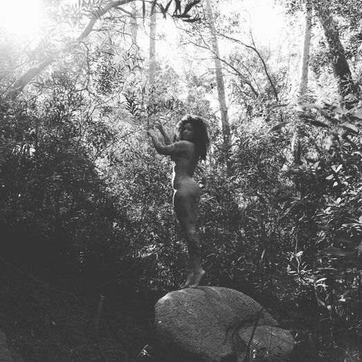 Blaya, fotos, despida, nua, natureza, polémica, corpo, serra de sintra, cantora