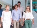 Infanta Cristina e os filhos
