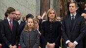 Infanta Cristina e os filhos