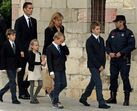 Infanta Cristina e os filhos
