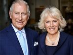 Camilla Parker Bowles e o príncipe Carlos