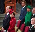 Meghan Markle, Harry, Kate, William, Sofia e príncipe Eduardo