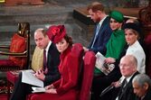 Meghan Markle, Harry, Kate, William, Sofia e príncipe Eduardo