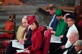 Meghan Markle, Harry, Kate, William, Sofia e príncipe Eduardo